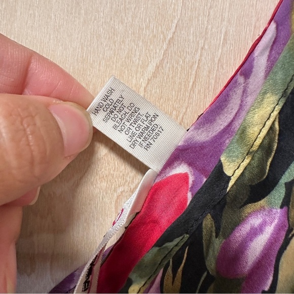 Victorias Secret Medium Large silk robe gold label vintage Matching slip small - Picture 11 of 12